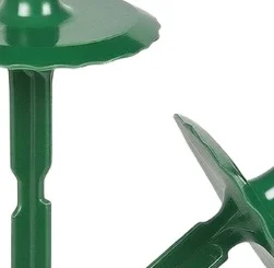 8Pcs Rotatable Garden Hose Guide Stakes 10 Inch Green Plastic Water Pipe Support For Lawn Flower Bed Irrigation System Parts