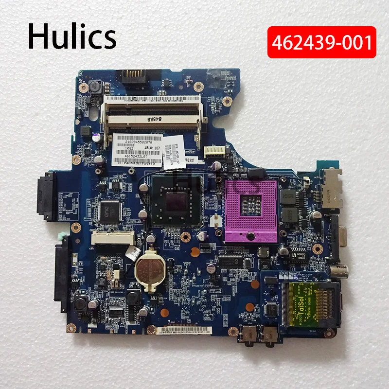 

Материнская плата Hulics б/у JBL81 LA-4031P 462439-001 для ноутбука HP Compaq C700, материнская плата 965GM DDR2