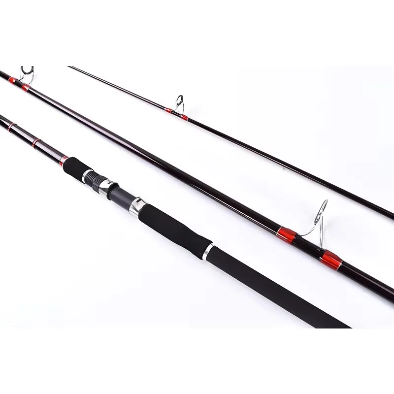 

4,2 м, 3 секции, от 200 г до 300 г, вес литья, удочка для серфинга из высокоуглеродистого волокна, удочка для серфинга, удочка для рок-рыбалки