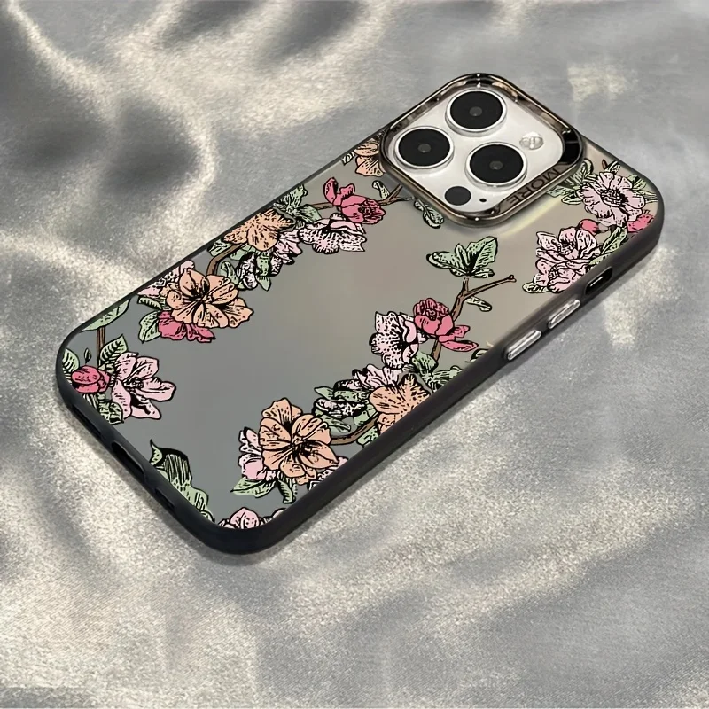Matte Phone Case For Samsung Galaxy S26 Ultra S24 S25 Plus FE S23 S22 Note 20 A36 A35 A54 A55 A26 A56 Colorful Flower PC Cover