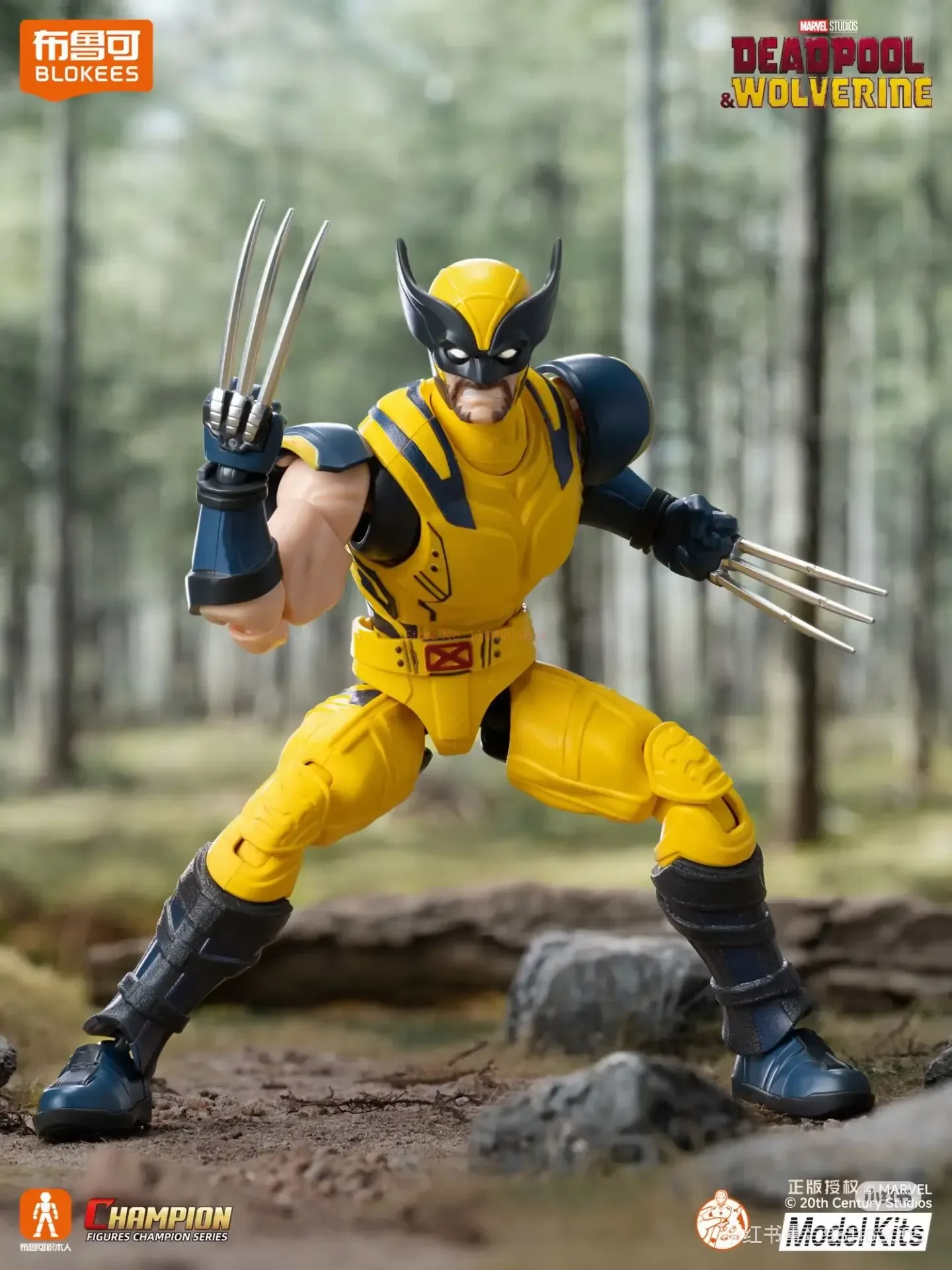 متوفر في المخزون ديدبول ولفيرين سوبر مارفل يحجب الأبطال ما وراء سلسلة المنتج الأصلي X-Men خارقة ديدبول تمثال لعبة الهدايا