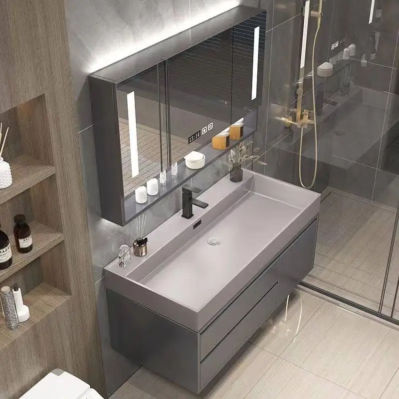 

Makeup Storage Bathroom Cabinet Perfume Vanity Skincare Jewelry Cupboard Partitions Toilet Sink Archivadores Trendy Furniture