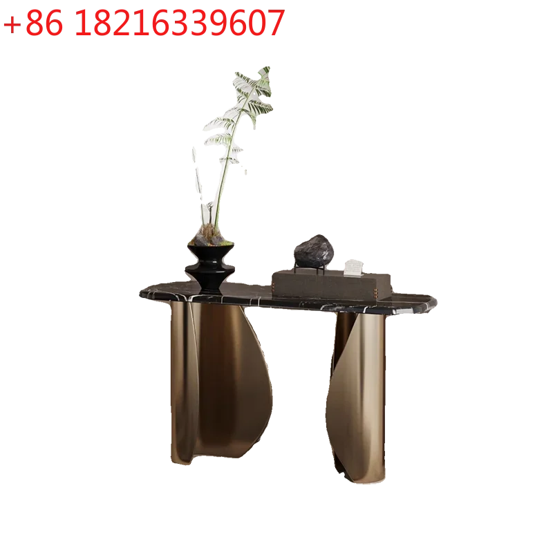 YAO Luxury Premium Console Table Modern Simple Trendy Beauty Console Table Entrance Hall Living Room Tavolo Salotto Home Furnitu