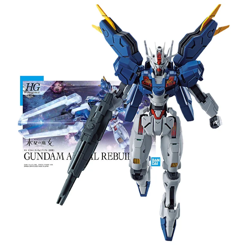 

Оригинальные фигурки Bandai, модель Gundam, комплект HG 1/144 Witch из Mercury Gundam, Воздушная сборка, коллекция Gunpla, экшн-фигурки, игрушки