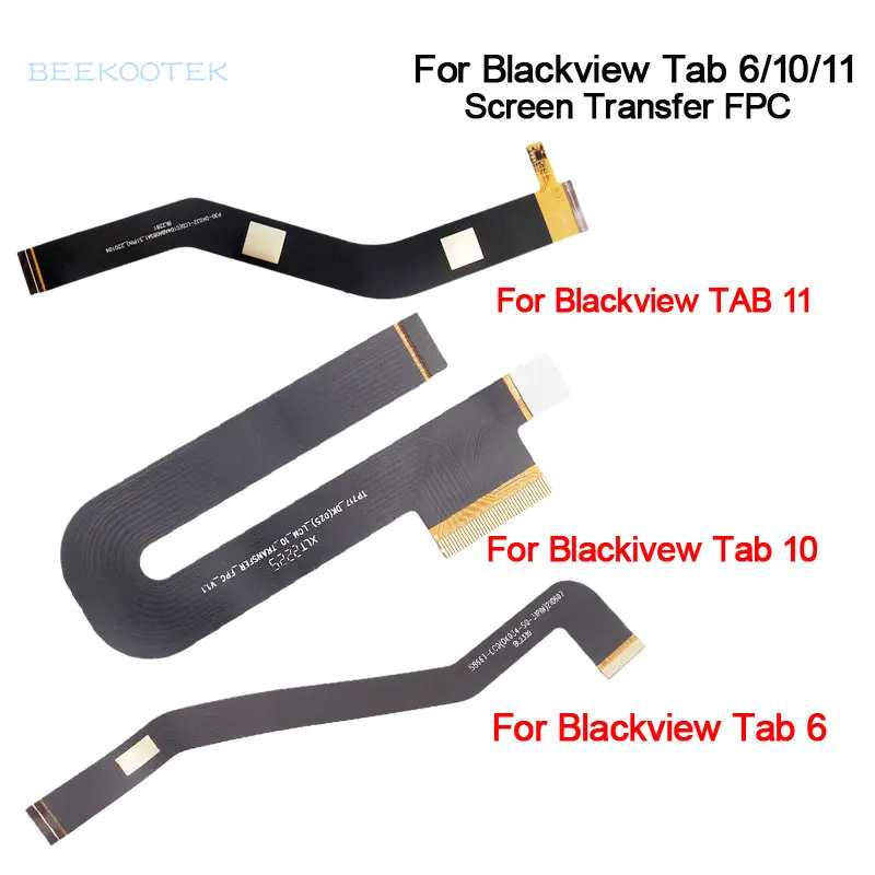 LCD Screen Transfer FPC Flex Cable For Blackview Tab 6 Tab 10 Tab 11 Mainboard Main FPC Ribbon Flex Cable FPC Replacement Parts