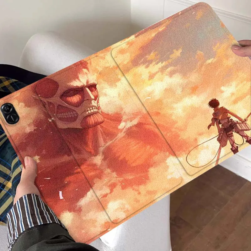 أنيمي هجوم على تيتان كول لهواوي MediaPad MatePad Air M6 M5 M2 T10s T5 C5e 10 11 12X10.8 SE Pro غطاء اللوحي