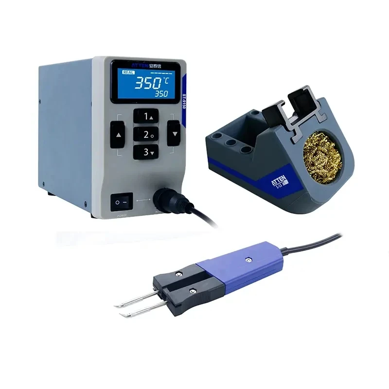 ATTEN ST-1509 9150 stazione di saldatura digitale compatibile con vari tipi di punte di saldatura BGA PCB dissaldante saldatore