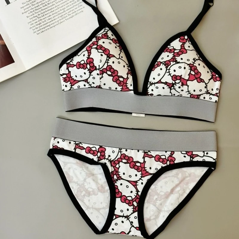 

Hello Kitty Lingerie Kawaii Anime Versatile Kt Women Fashion Decoration Couple Accessories Desktop Ornaments Girl Gift Wholesale