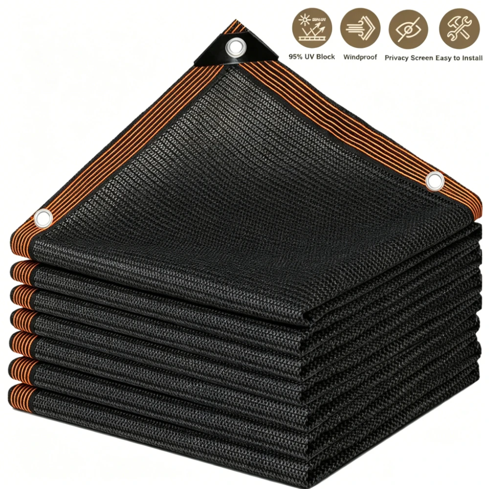 Outdoor Furniture Hdpe - Voile d'ombrage 50% avec œillets pour