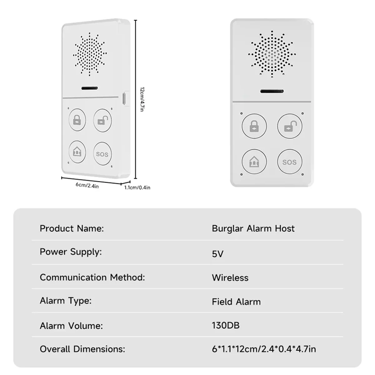 Get! Tuya Wifi Smart Alarm System 433M Burglar Security Alarm Host Smart Life App Control Wireless Home Alarm Kit Protection