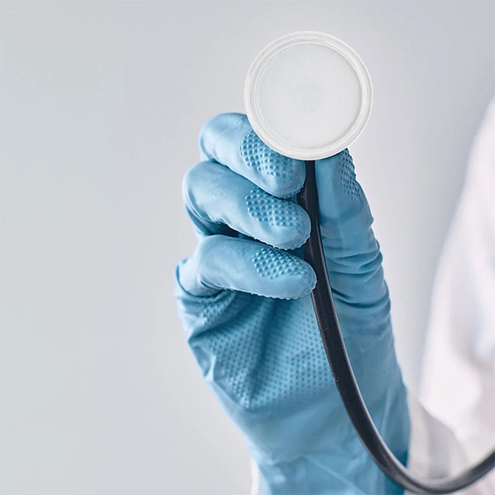 

2pcs Replacement Diaphragm Covers For Stethoscope Soft Pvc Disposable Protector Compatible With Adult Pediatric Use Pvc Tool