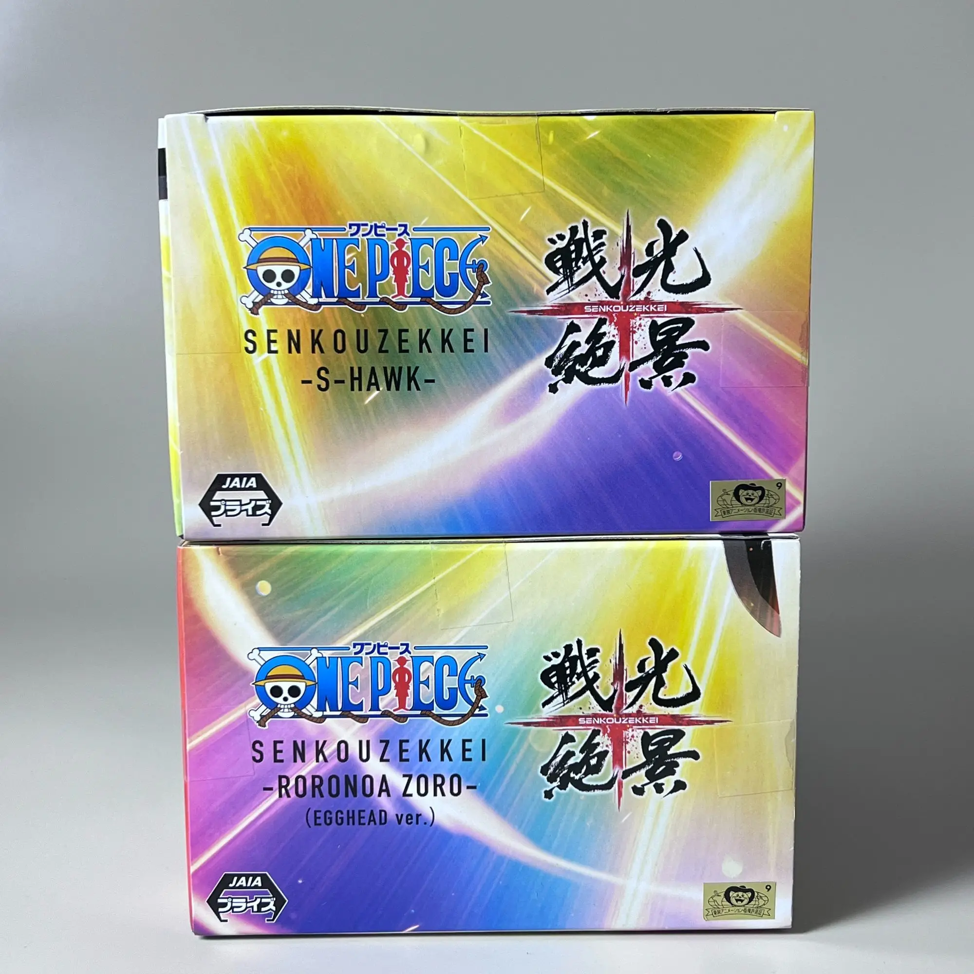 Bandai Originale BANPRESTO Anime One Piece Action Figure Senkou Zekkei Roronoa Zoro S-Hawk Egghead Ver PVC Modello Da Collezione Giocattolo