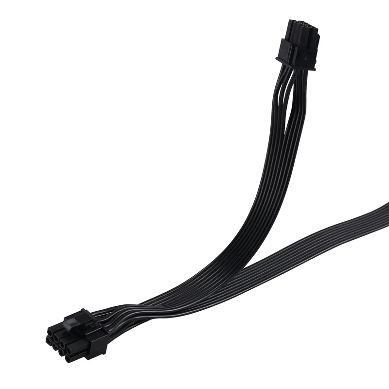 Hot TTKK 6Pcs PCI Express 8Pin To Dual 6+2Pin Power Supply Cable Pcie 8 Pin 1 To 2 Spliter Cable For Corsair RM/HX/CX-M Series