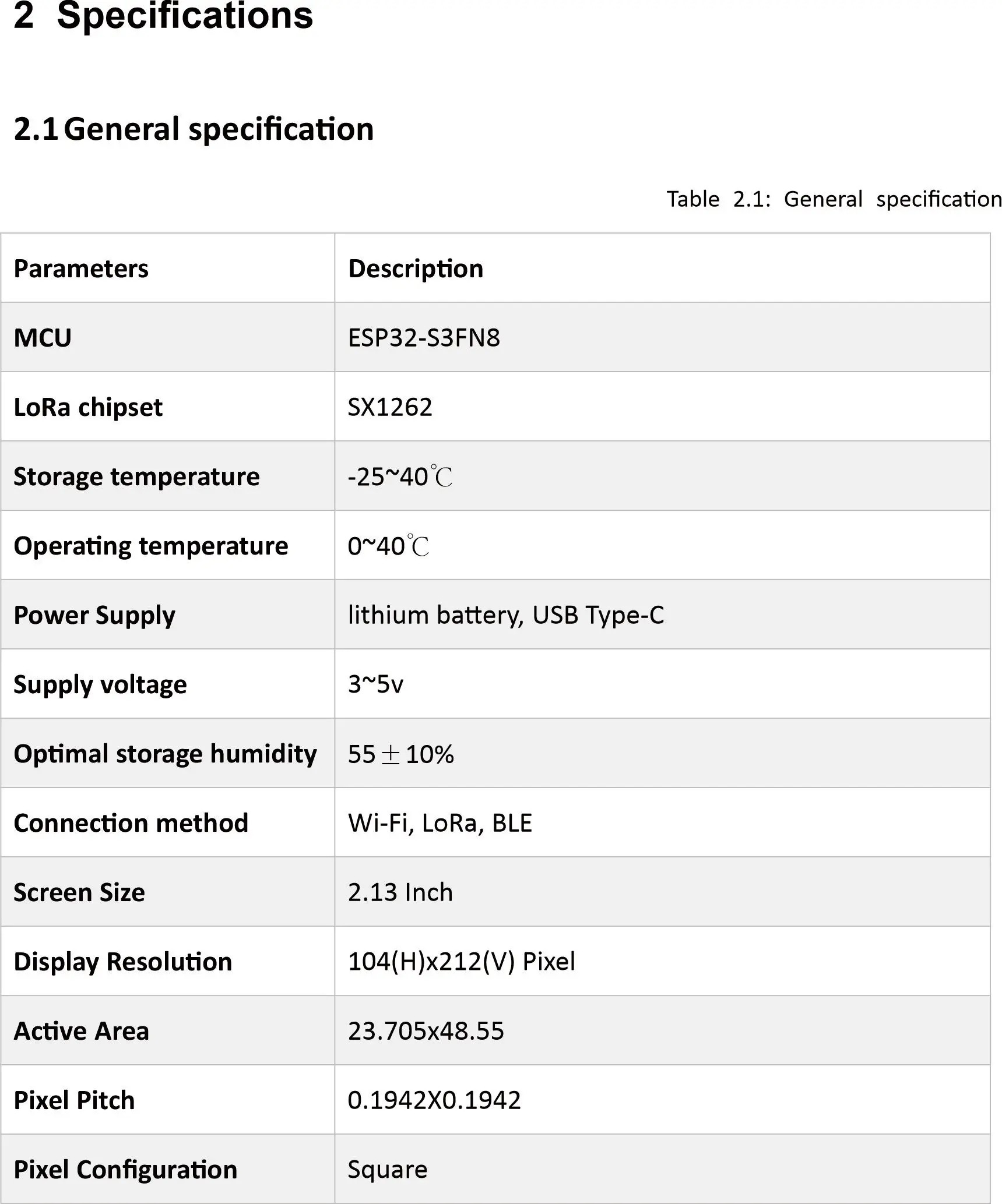 Lora Wirels Paper P32-S3FN8 SX1262 Chip impulsado a través de Wi-Fi, BLE y LoRa puente USB-UART integrado pantalla IOT de 212x104 píxel - AliExprs 7 Lora Wirels Paper P32-S3FN8 SX1262 Chip impulsado a través de Wi-Fi, BLE y LoRa puente USB-UART integrado pantalla IOT de 212x104 píxel - AliExprs 7