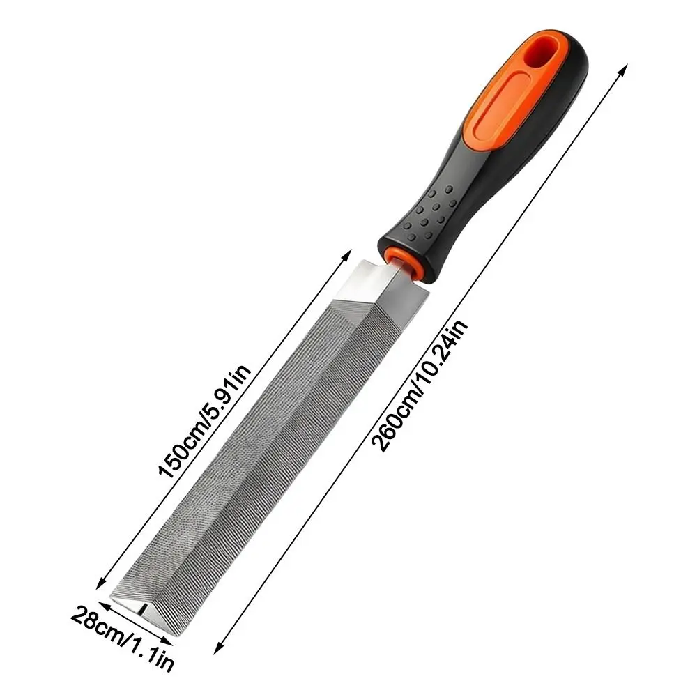 New Metal Deburring Diamond Saw File Fine Tooth Double Grain Rhombus File Wear Resistant Anti Slip Handle Saw File - view 6