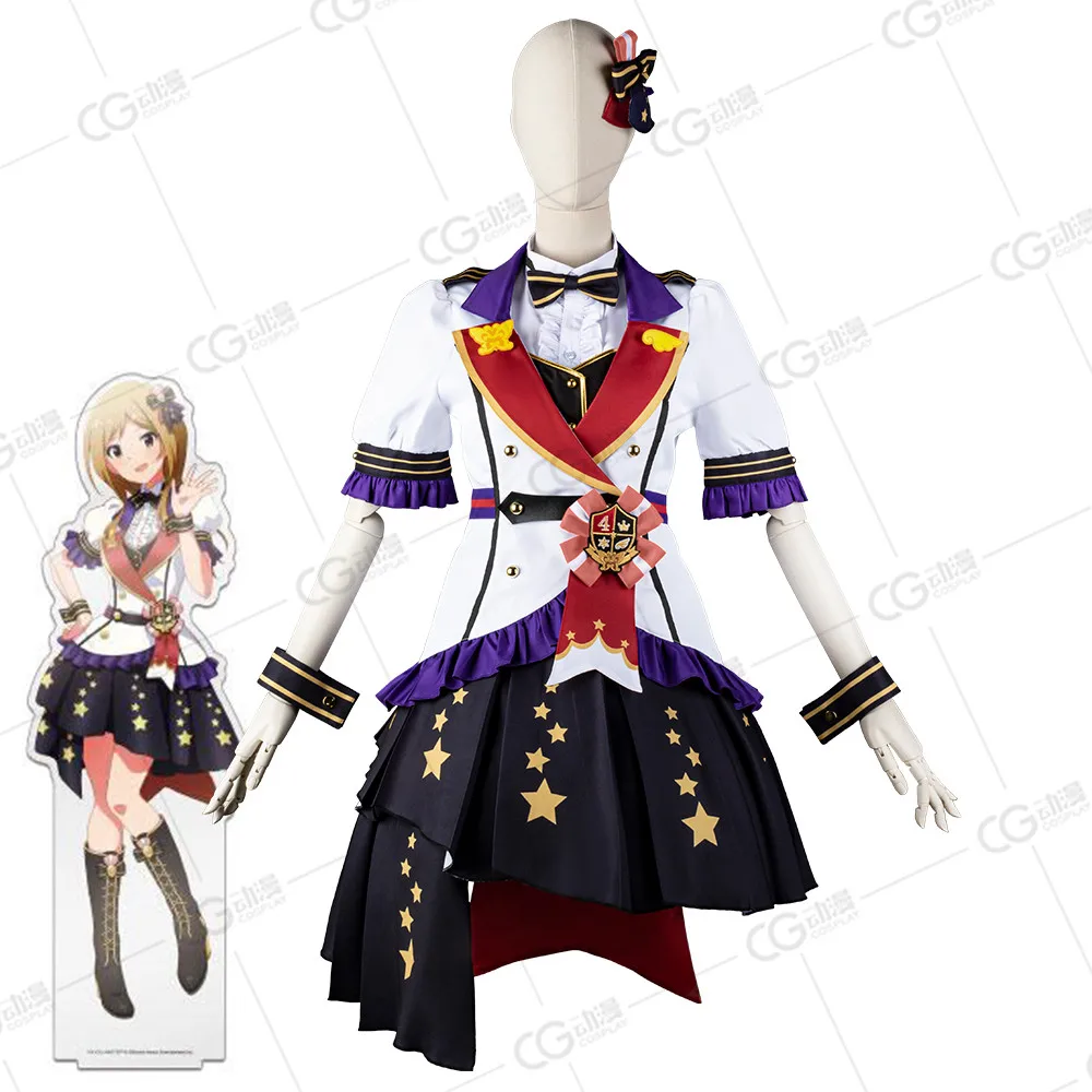 女性のためのアニメのコスプレ衣装,パーティードレス,ハロウィーン,アイドルマスター,ibuki,kazuaki,minako,wangyue,xingnai,suo,huimei