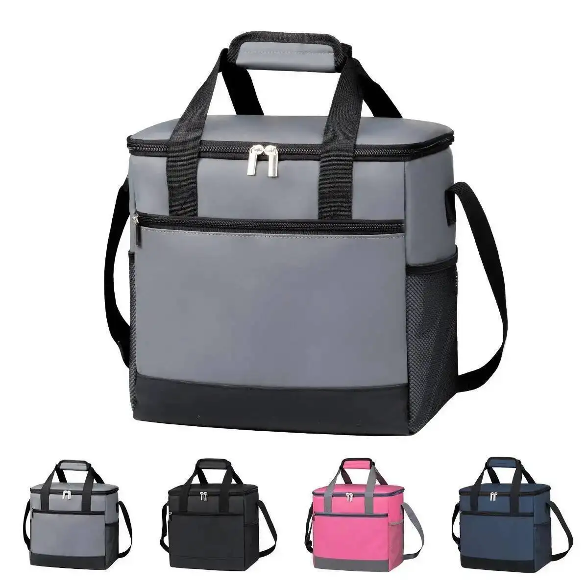Outdoor Camping Handheld Insulated Cooler Bag For Outsite Bagpacks Newest Hot Sale Large Capacity Thicken Insulated Lunch Bag