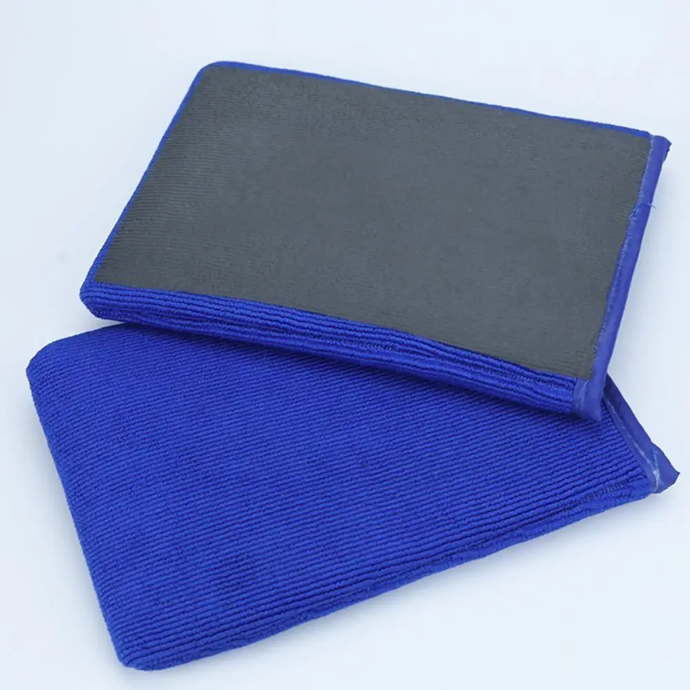 Soft Volcanic Mud Car Wash Magic Clay Bar Mitt Magic Mud Cloth Blue Auto Care Cleaning Towel Car Clay Cloth Car