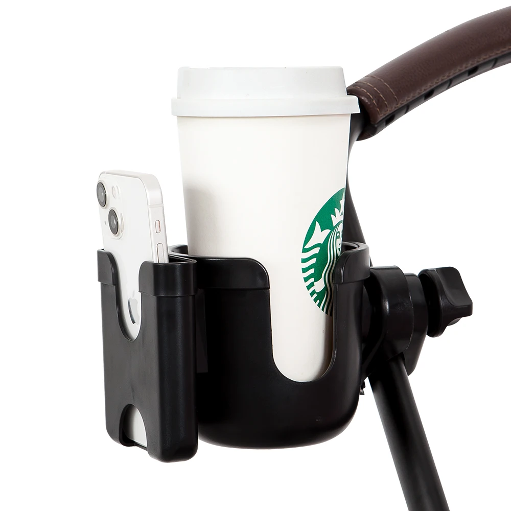 Baby Stroller Cup Holder Phone Holder Outside Travel Universal Pram Baby Stroller Accessories U-Shaped Baby Bottles Rack