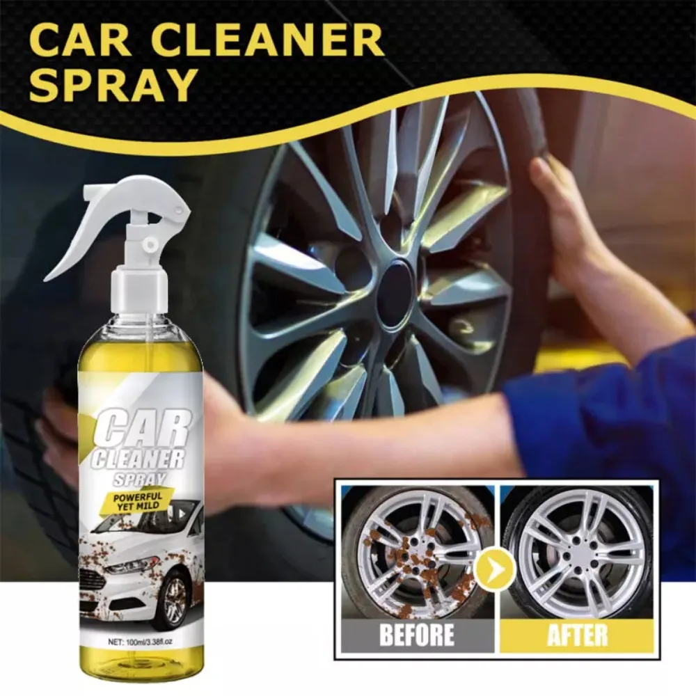 

100ml Multi Functional Foam Cleaner Car Cleaning Spray Powerful Stain Removal