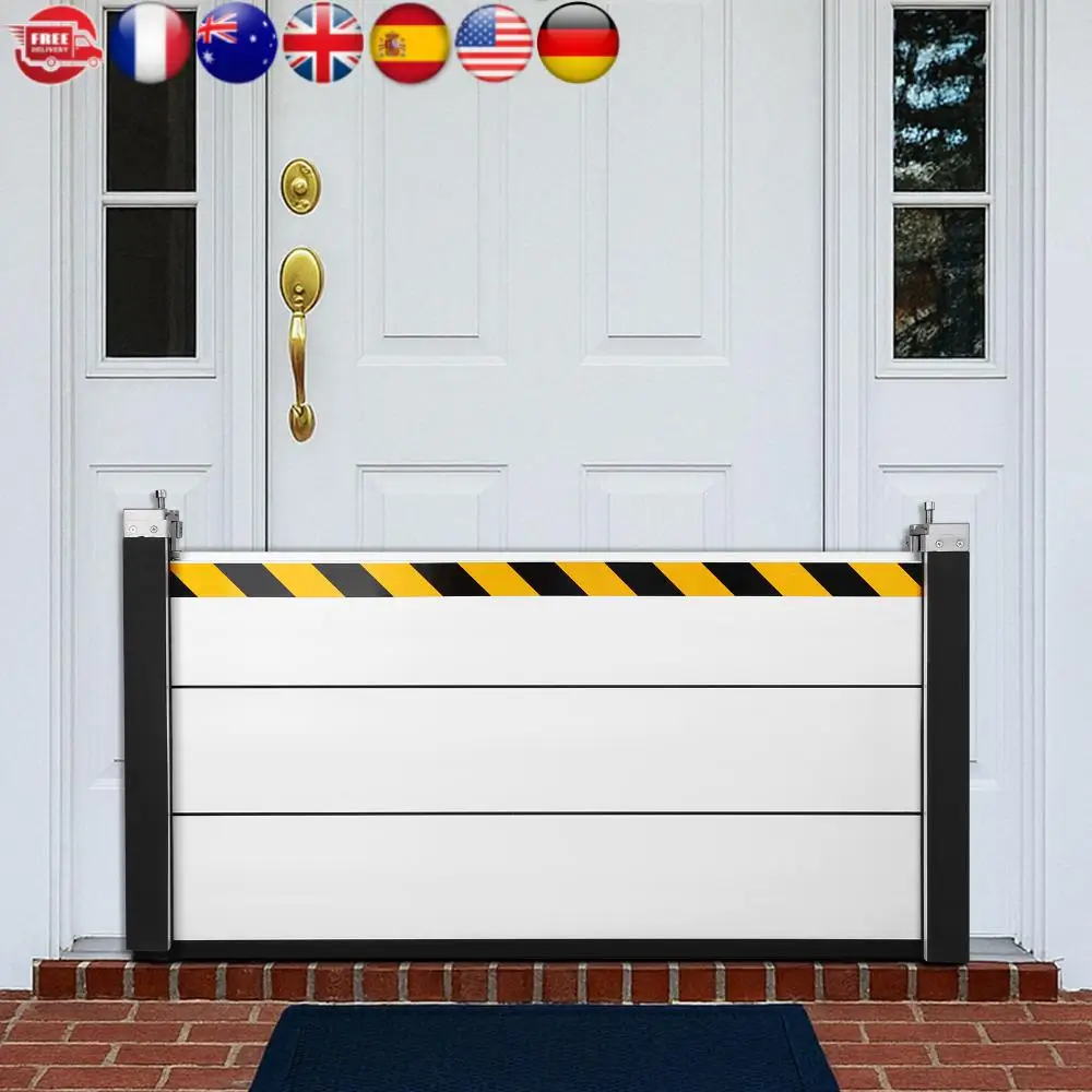 

Алюминиевая защитная перегородка от наводнений 48.03x23.62 дюйма, модульная защитная перегородка от наводнений для ворот, метро, заводов, гаражей, дорог