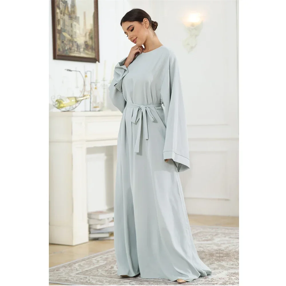 Eid djellaba abayas para mulheres muçulmano maxi vestido ramadan islam roupas árabe robe dubai kaftan turquia caftan marocain femme novo