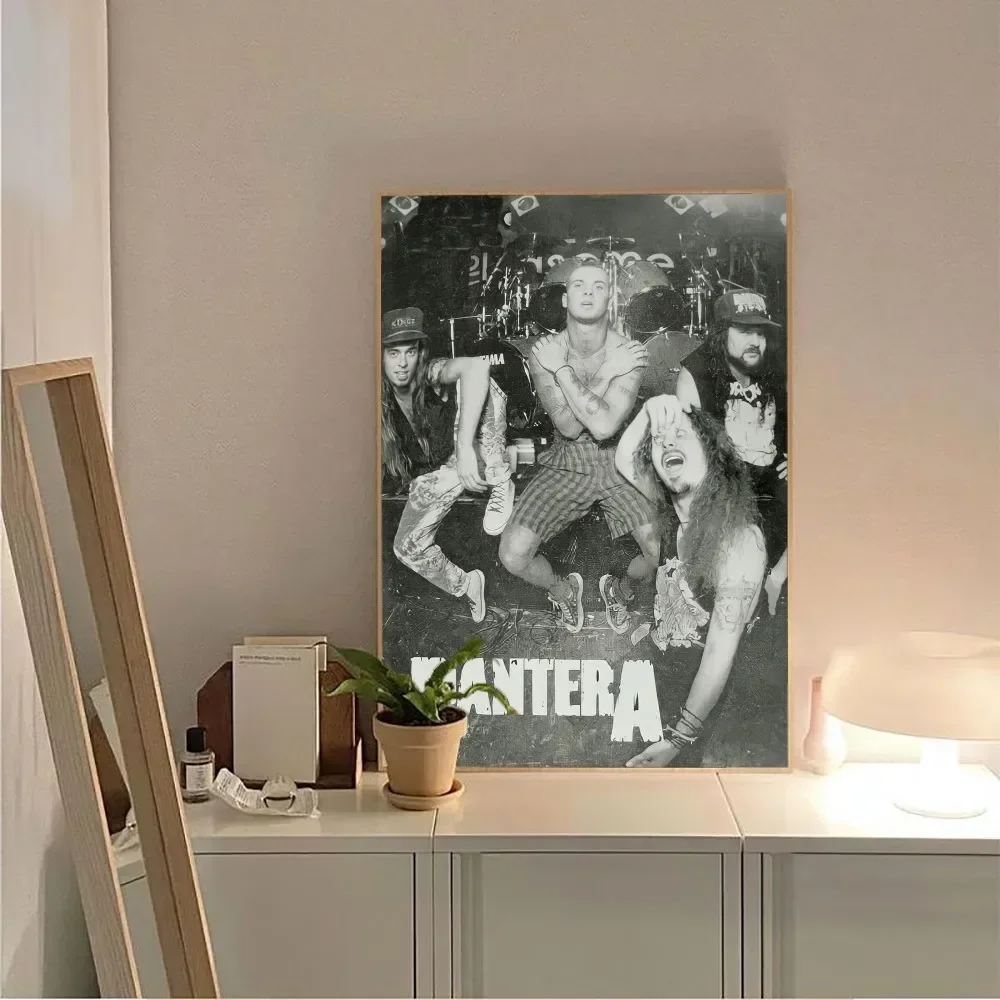 Opaska Pantera plakat z grafiką bez oprawionego plakatu Kraft klub Bar papier Vintage plakat na ścianę naklejki do artystyczny obraz sypialni