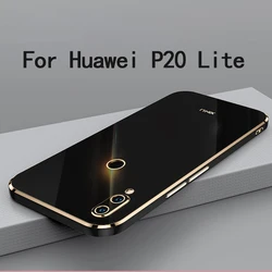For Huawei P20 Lite Case Soft TPU Case For Huawei P20 Lite Anti-Fingerprint Camera Protection Cover