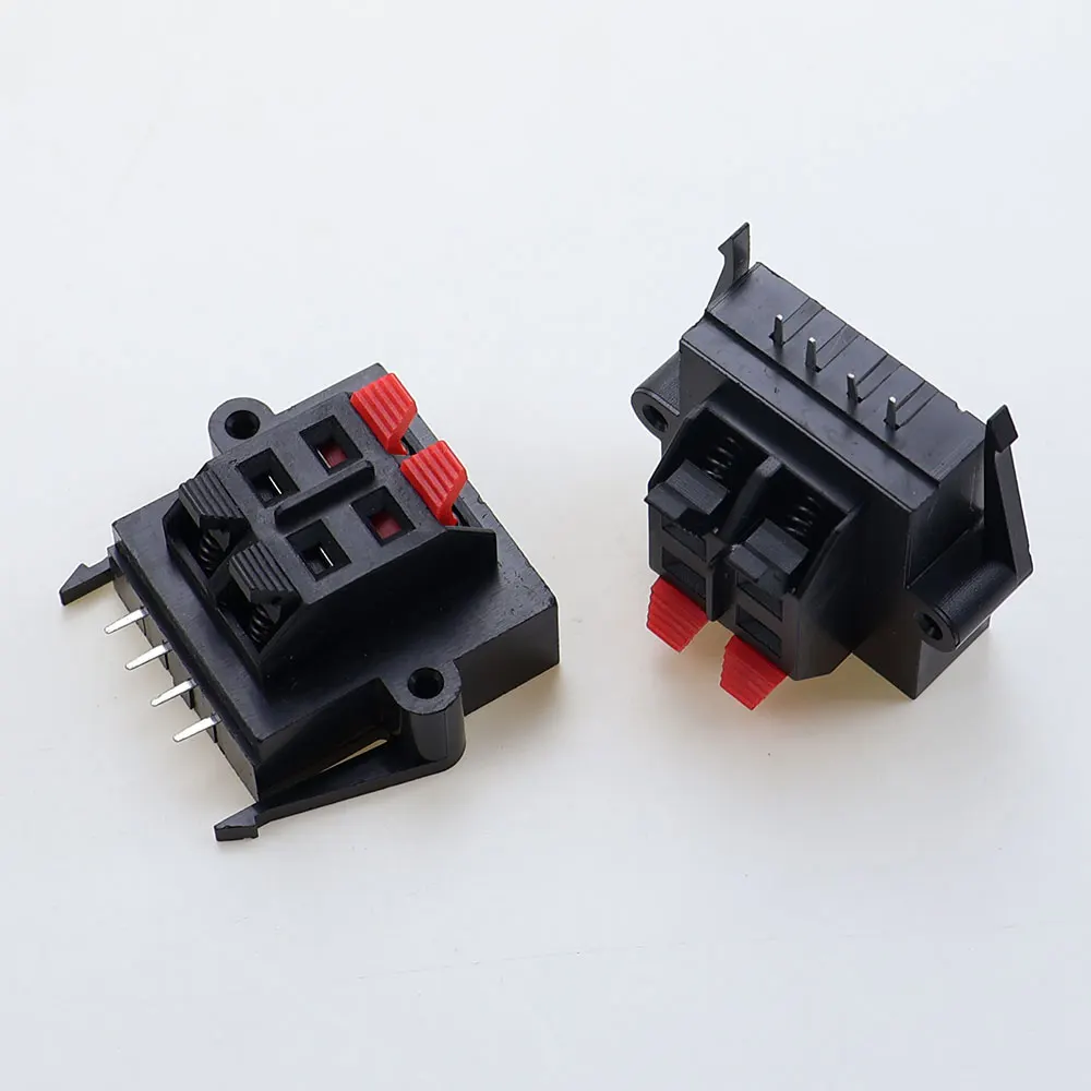 

high-quality audio wiring clip 4-pin 4-position socket quick clip aging test clip WP4-11 external wiring base
