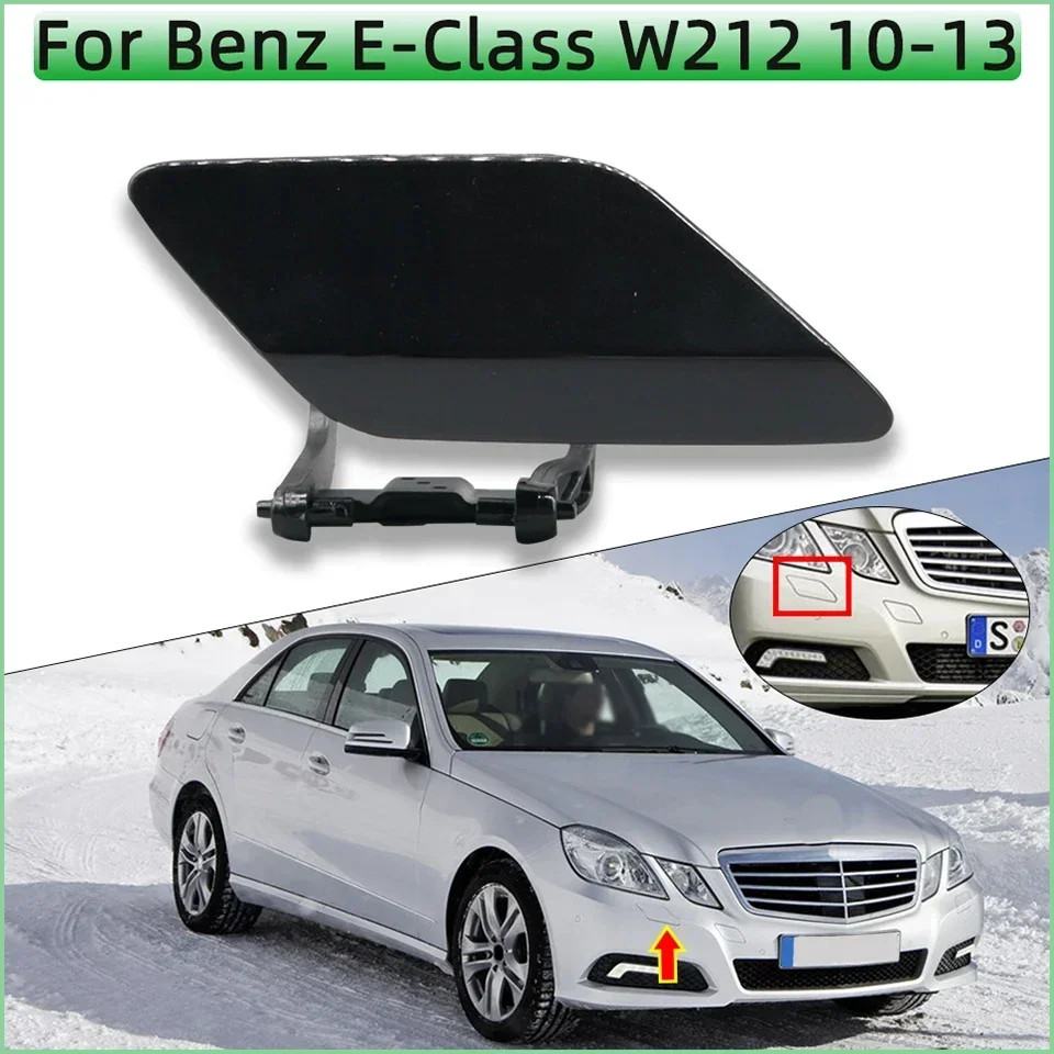 

Headlamp Washer Nozzle Spray Cover Cap For Mercedes Benz E Class W212 E300 E350 E400 E550 2009 2010 2012 2013#2128600108 Painted