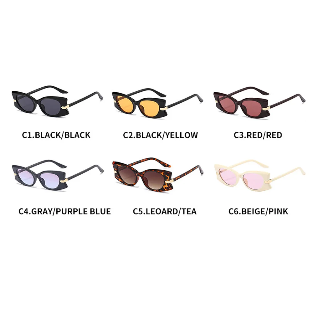 نظارات شمسية كلاسيكية على شكل فراشة متدرجة على شكل عين القطة للنساء موضة جديدة نظارات شمسية سوداء مثيرة للسيدات نظارات كاجوال عصرية #6