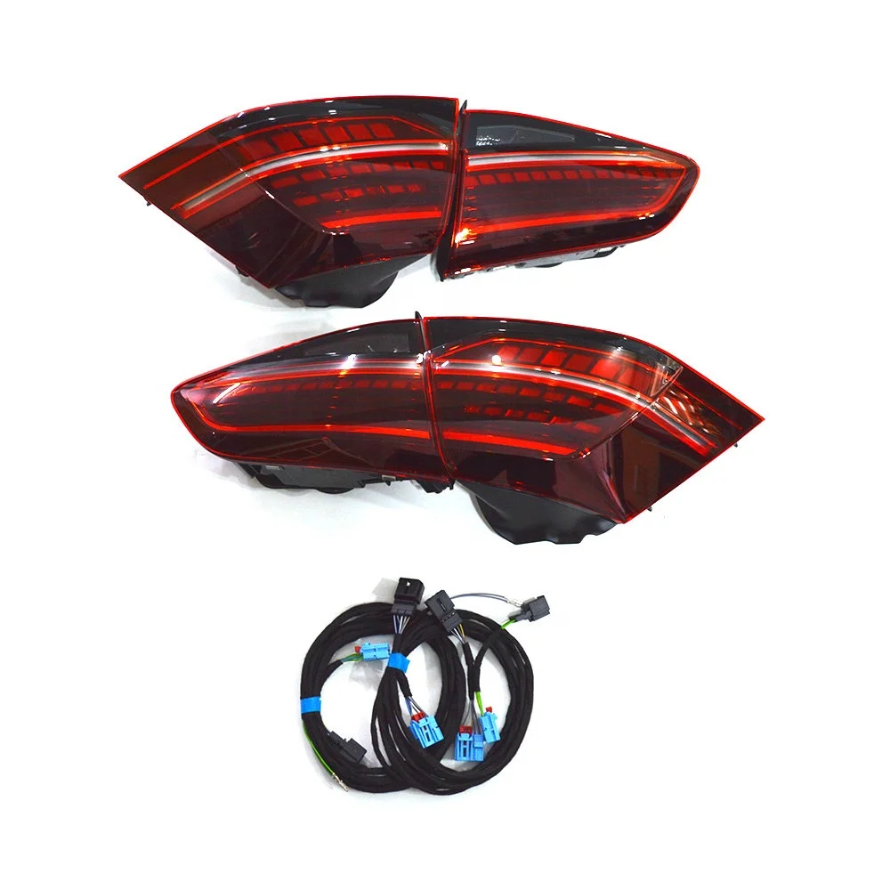 

4 PCS Auto Tail Light Parts For VW Golf 7 Golf7 MK7 2013 Taillights Rear Lamp LED DRL Signal Brake Reversing Parking Facelift