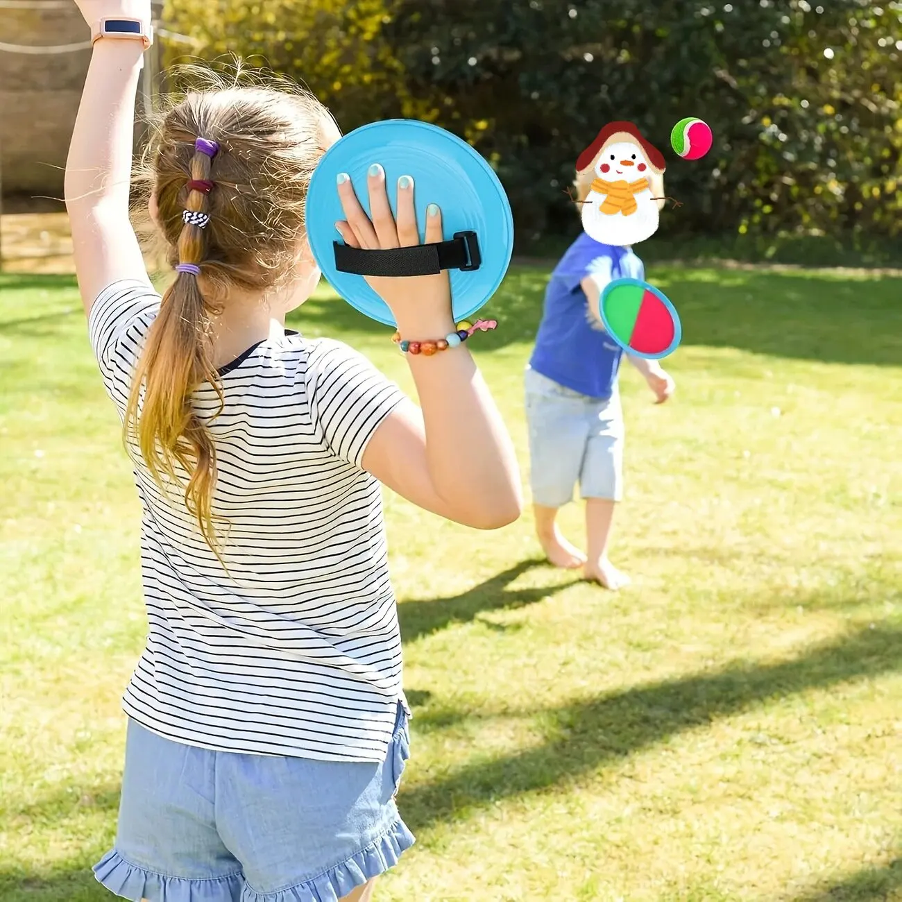 1Set Bambini Ventosa Palla appiccicosa Giocattolo Sport all'aria aperta Cattura la palla Gioco Set Lancio e cattura Giocattoli interattivi all'aperto genitore-figlio