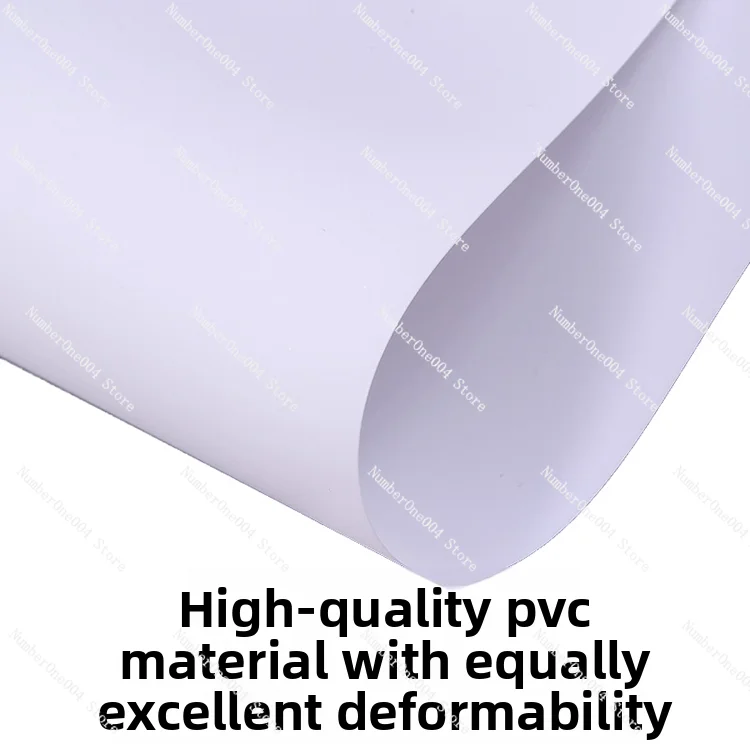 Non-laminated PVC card material, small A4 non-laminated thickened card stock, printing material, medium material