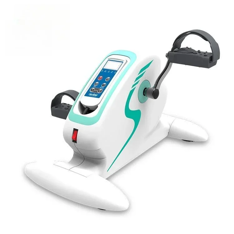 Electric stepper, household upper and lower leg trainer for the elderly, fitness bicycle equipment