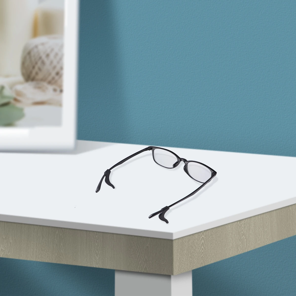 

10Pairs Anti Ear Hook Kit Soft Silicone Eyeglass Pads Non Slip Grips for Eyewear Frames Suitable for Sports