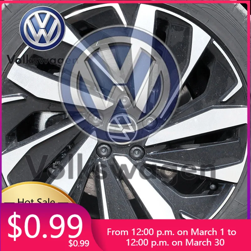 

2026 Hot Styling Mouldings For VW Volkswagen Jetta MK5 Golf 4pcs Suitable For New Volkswagen Wheel Covers - New Lavida, Passat,