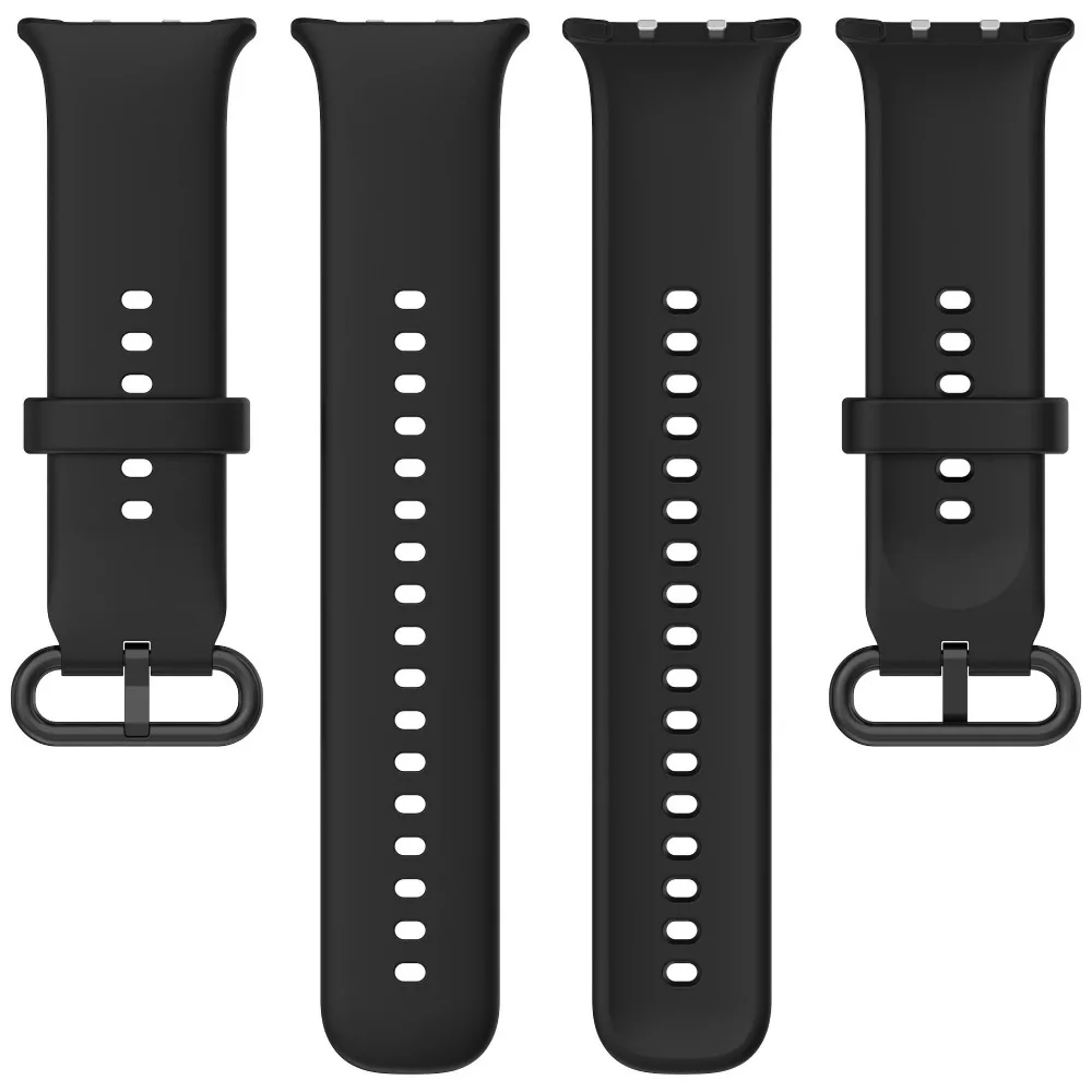 Honor Watch 5 용 실리콘 스트랩, 스테인레스 스틸 버클, 편안한 조절식 손목 밴드, 교체 가능한 팔찌