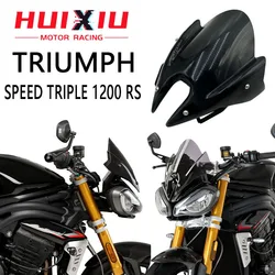 For TRIUMPH Speed Triple 1200 RS  2021-2024 Motorcycle Accessories Windshield Windscreen Deflector Fairing Cover