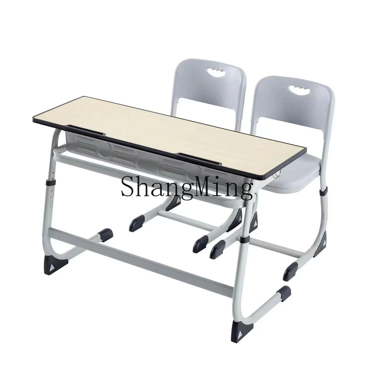 SM primary and secondary school students use double desks for off-campus tutoring writing desks, teaching and training  desk