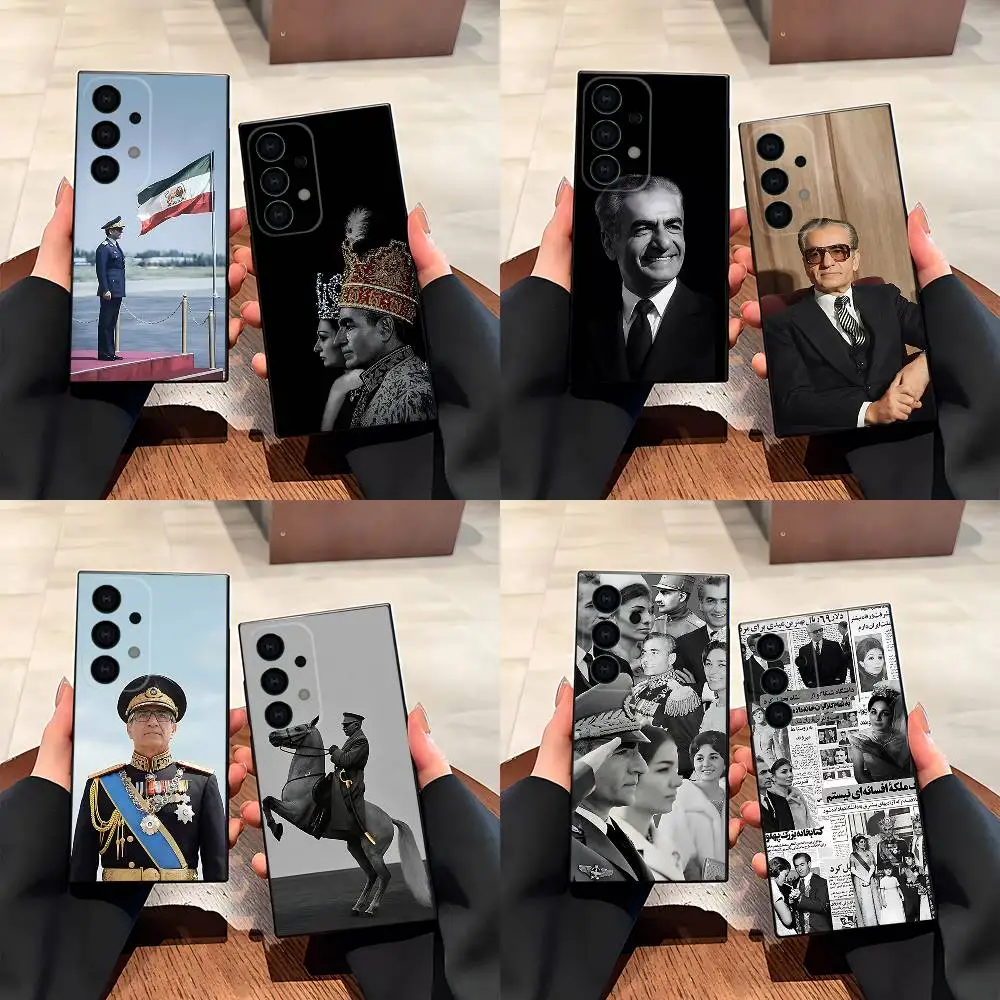 

Mohammad Reza Pahlavi Iran Phone Case for Samsung S24 S22 S25 Ultra S9 S20 FE S23 Plus S10 S21 Shockproof Funda Cover