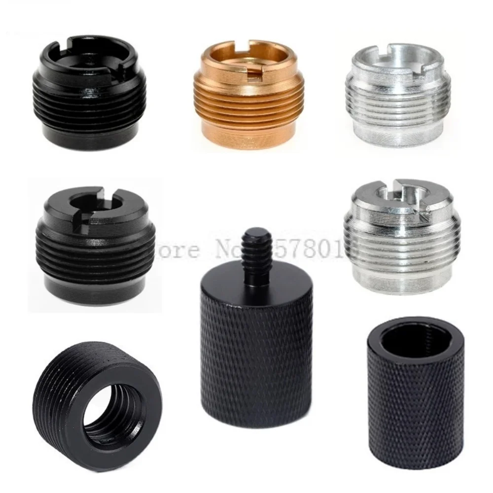 알루미늄 3/8 "암-5/8" 수 나사 변환 나사 어댑터 마이크 스탠드 홀더 Mikrofon 녹음 스튜디오 장비