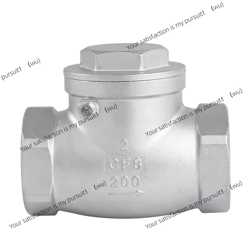 

Поворотный обратный клапан из нержавеющей стали 304, горизонтальный обратный клапан 316, обратный клапан для водопроводной трубы с внутренней резьбой