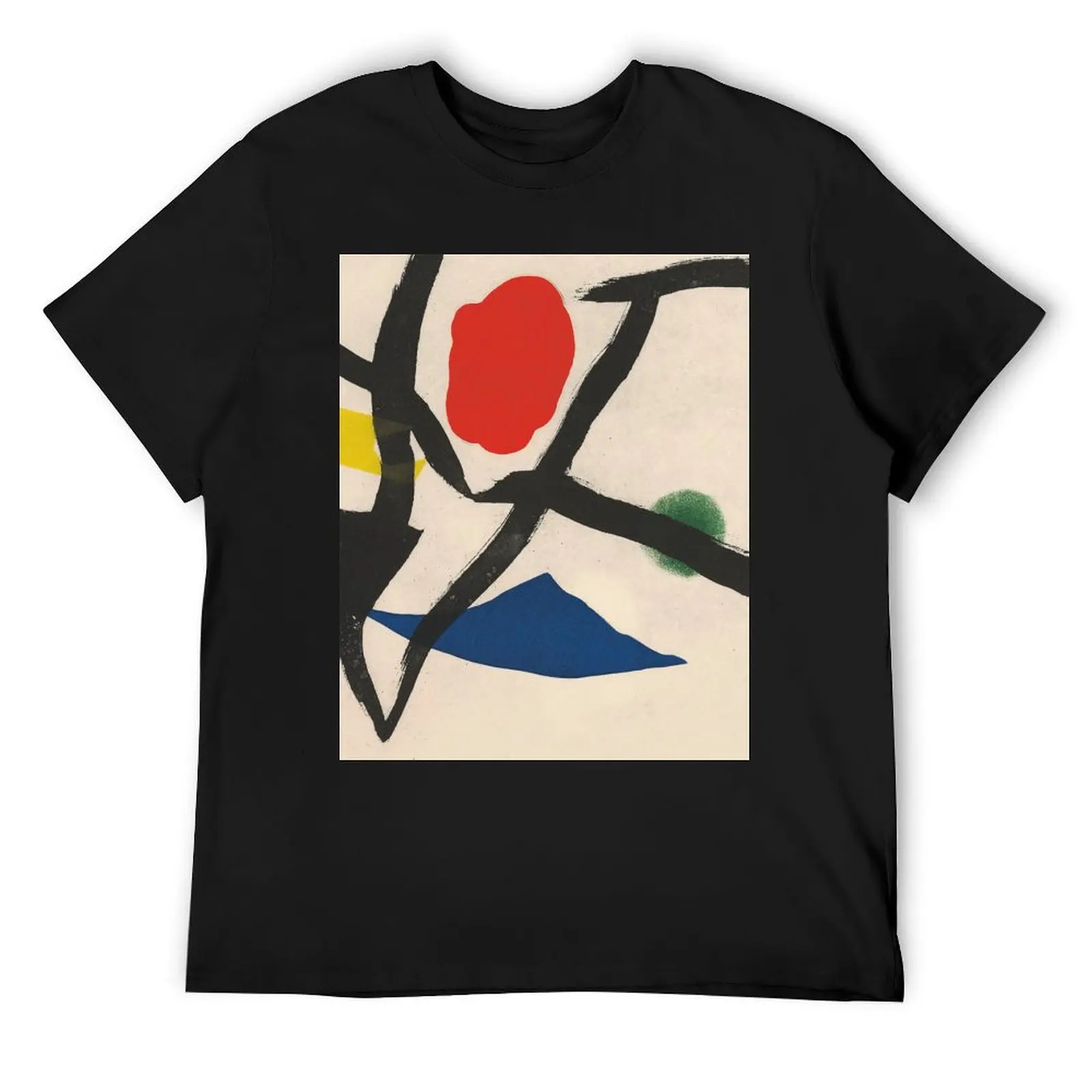 

Joan Miro Cantic del Sol T-Shirt plus size tops heavyweights mens tall t shirts