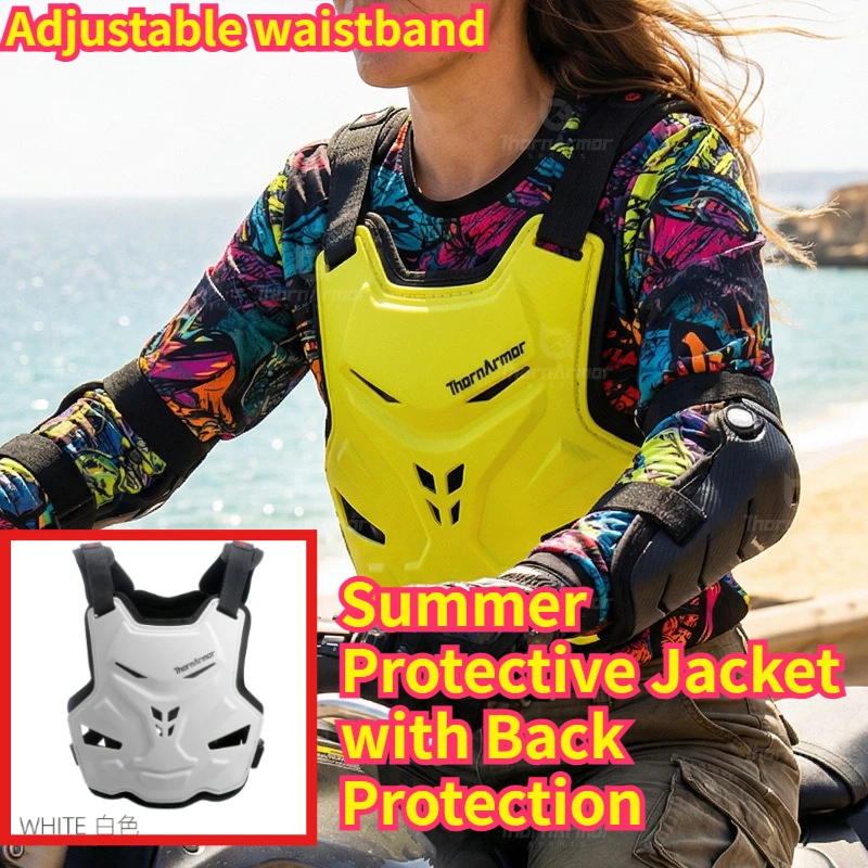 

Summer offroad motorcycle riding armor antidrop clothing chest and back clothing racing protective gear hemp rope chest armor