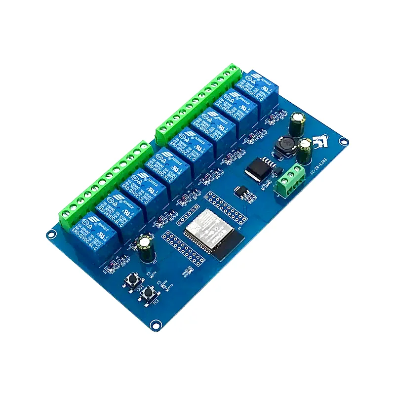 ESP8266 /ESP32 WIFI 8 channel relay module esp-12f /ESP32-WROOM development board power supply 5V/7-28V