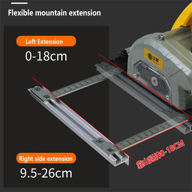 125A Dust Free Woodworking Portable Saw Electric Multifunctional Floor Cutting Table Saw Engraving Machine with 4\'\'/5\'\' Blades