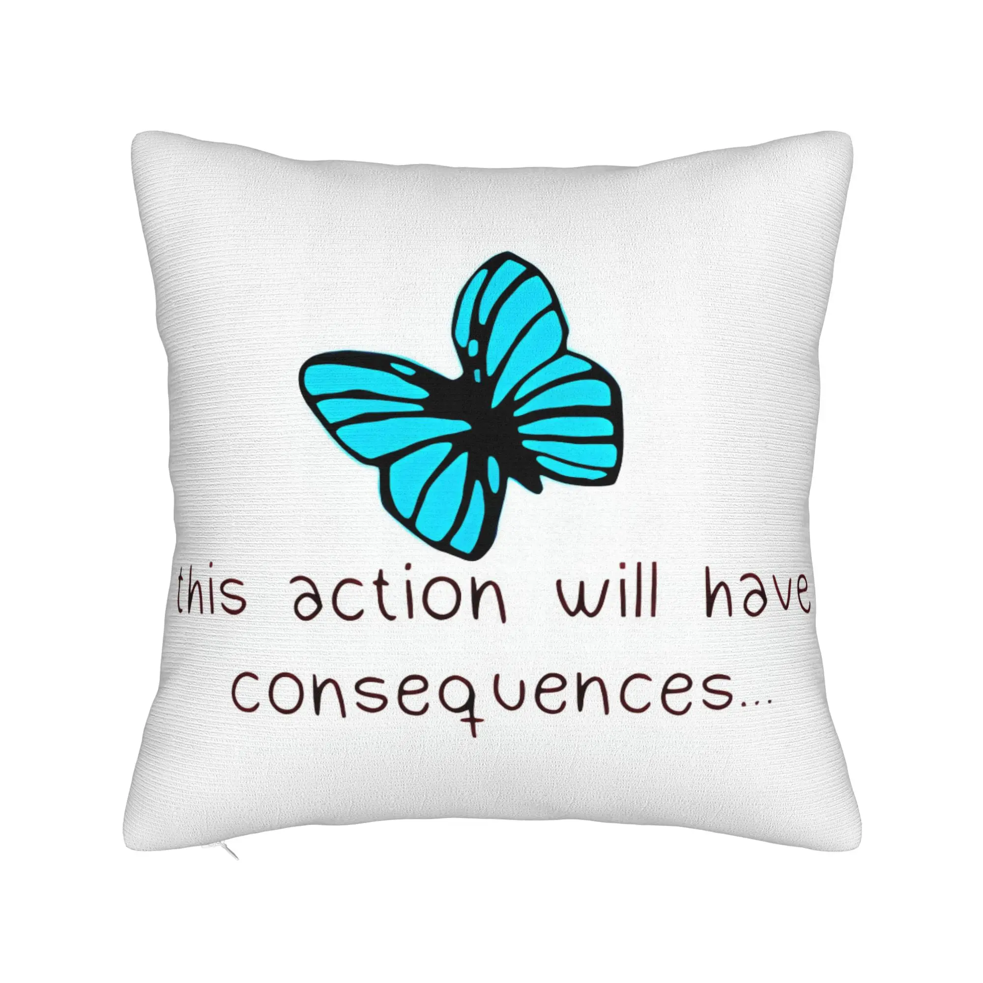 Life is Strange Consequences Butterfly Pillow Case  Fashion Pillow Cover Print Pillowcases For Sofa Home Decoration