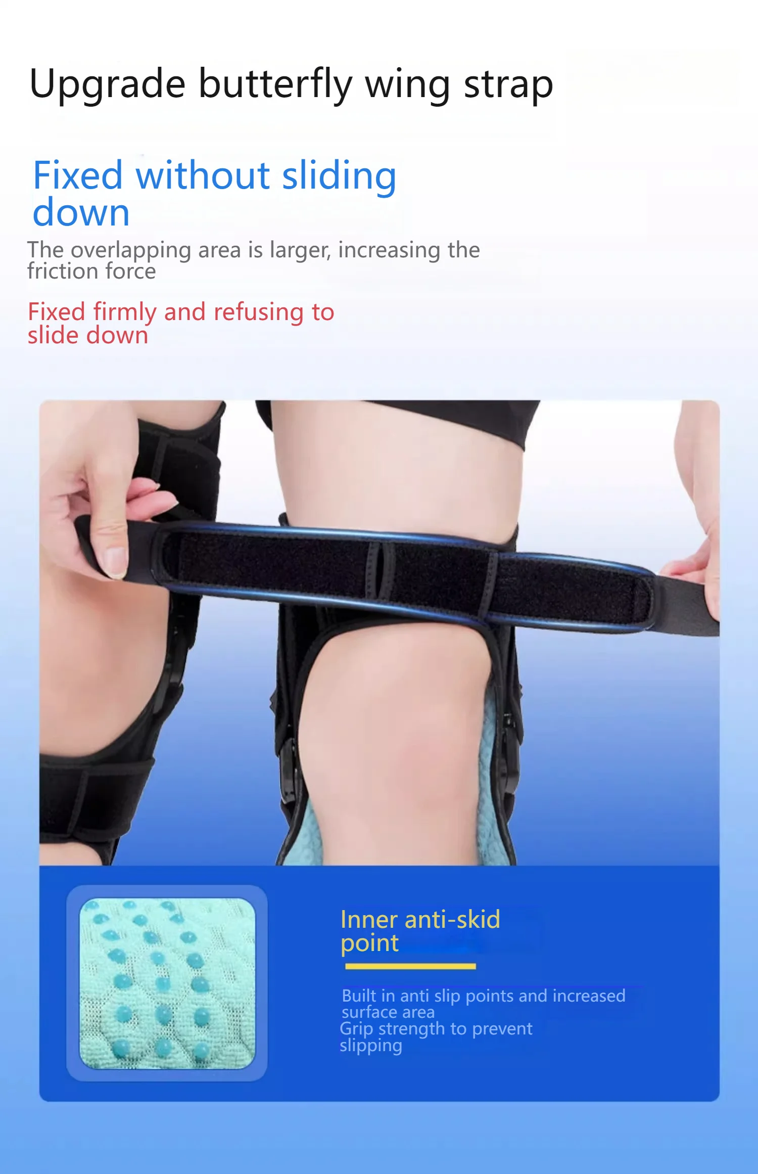 معدات مساعدة للمشي على الهيكل الخارجي لكبار السن لإعادة تأهيل الركبة واقية لتدريب مفصل الساق ودعامة الركبة