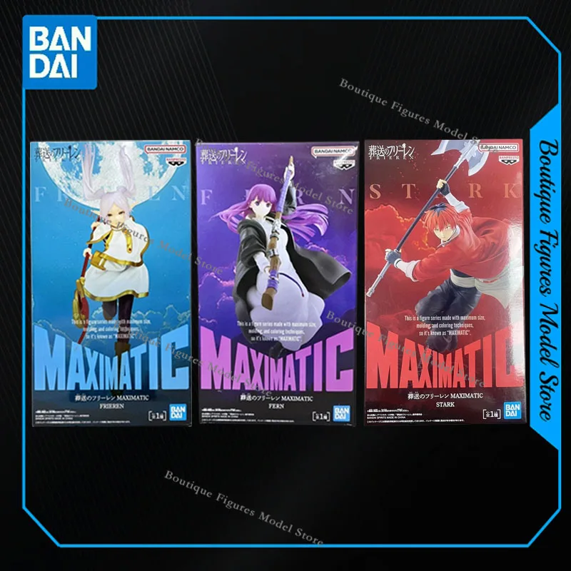 

Bandai Original Genuine BANPRESTO MAXIMATIC FRIEREN FERN STARK Anime Action Figures Toys Kids Gift Model Ornaments